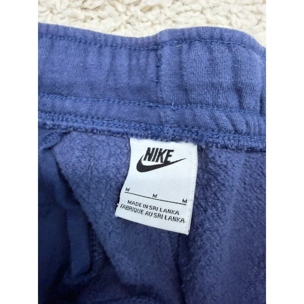Nike Mens Club Fleece Joggers Navy Blue Sweatpants Size Medium BV2737-410